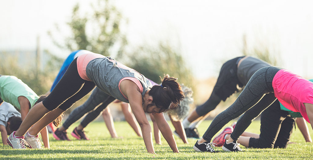 Outdoor Fitness Class