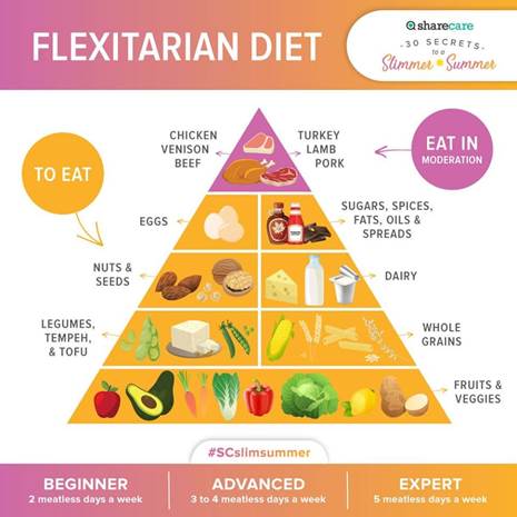 flexitarian diet pyramid