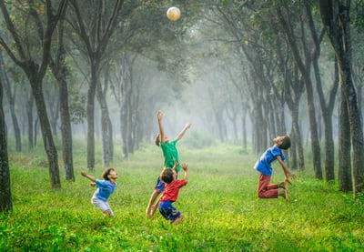 kids playing